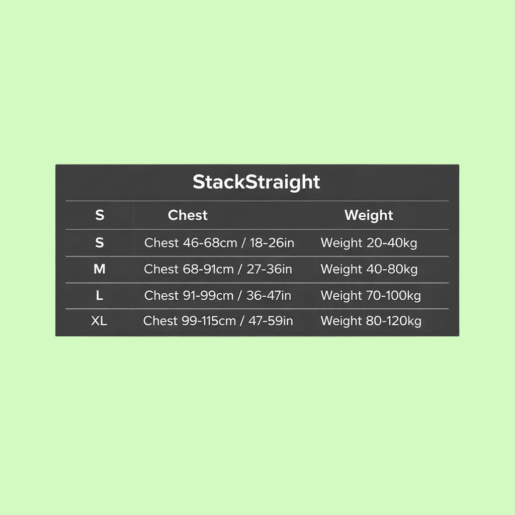 WayToGain StackStraight Posture Corrector