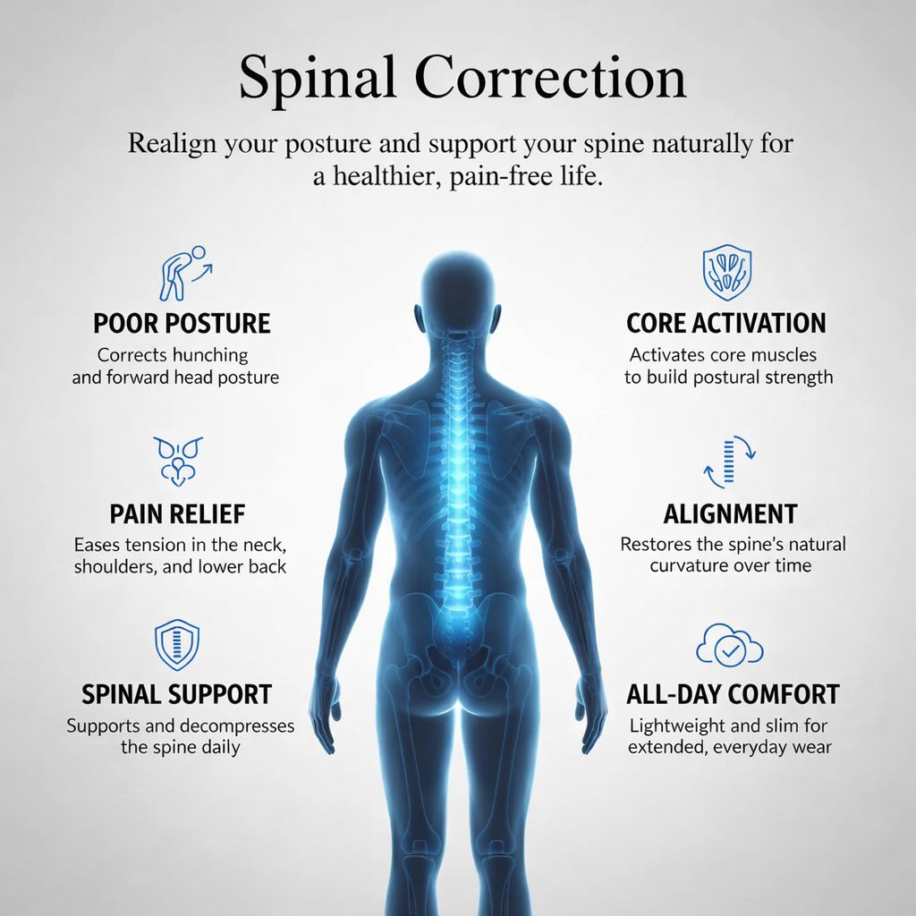 WayToGain StackStraight Posture Corrector