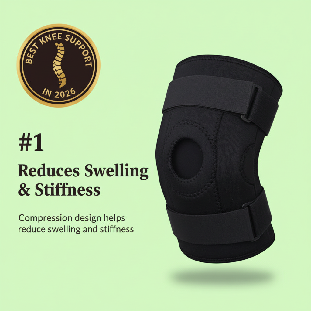 Knee Support Infographic